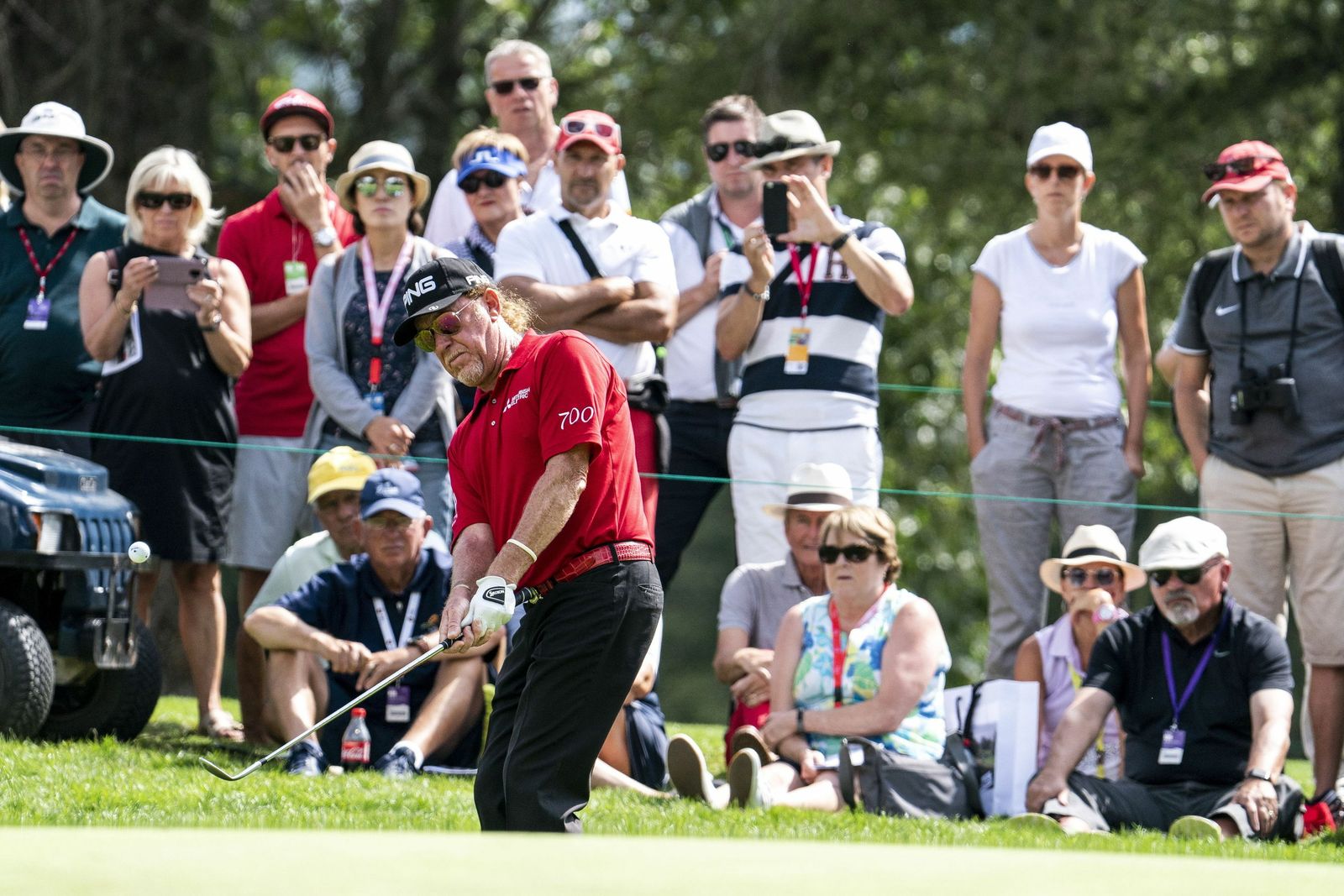 Miguel Ángel Jiménez en el European Masters.