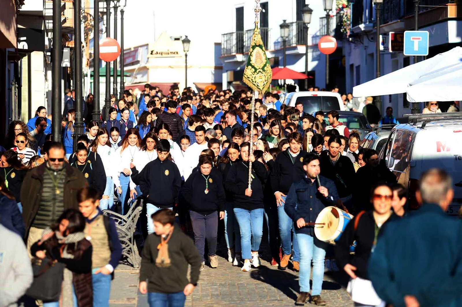 Imágenes de la Peregrinación de Jóvenes Rocieros