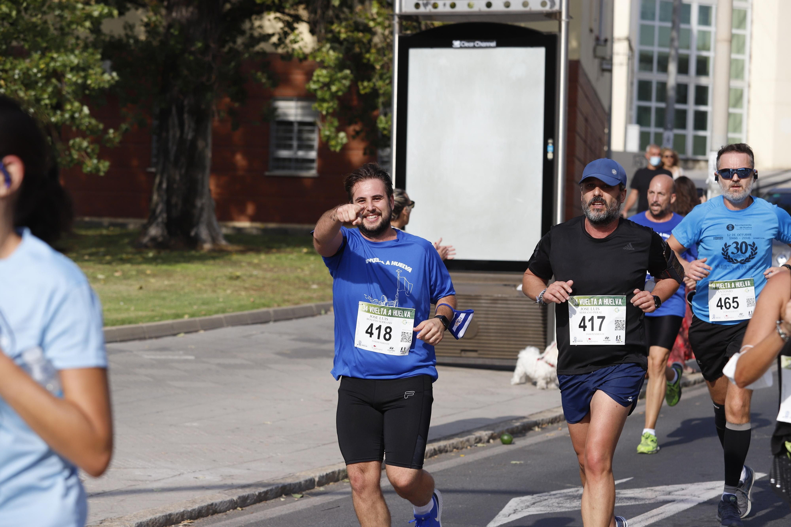 Las imágenes de la vuelta a Huelva de atletismo