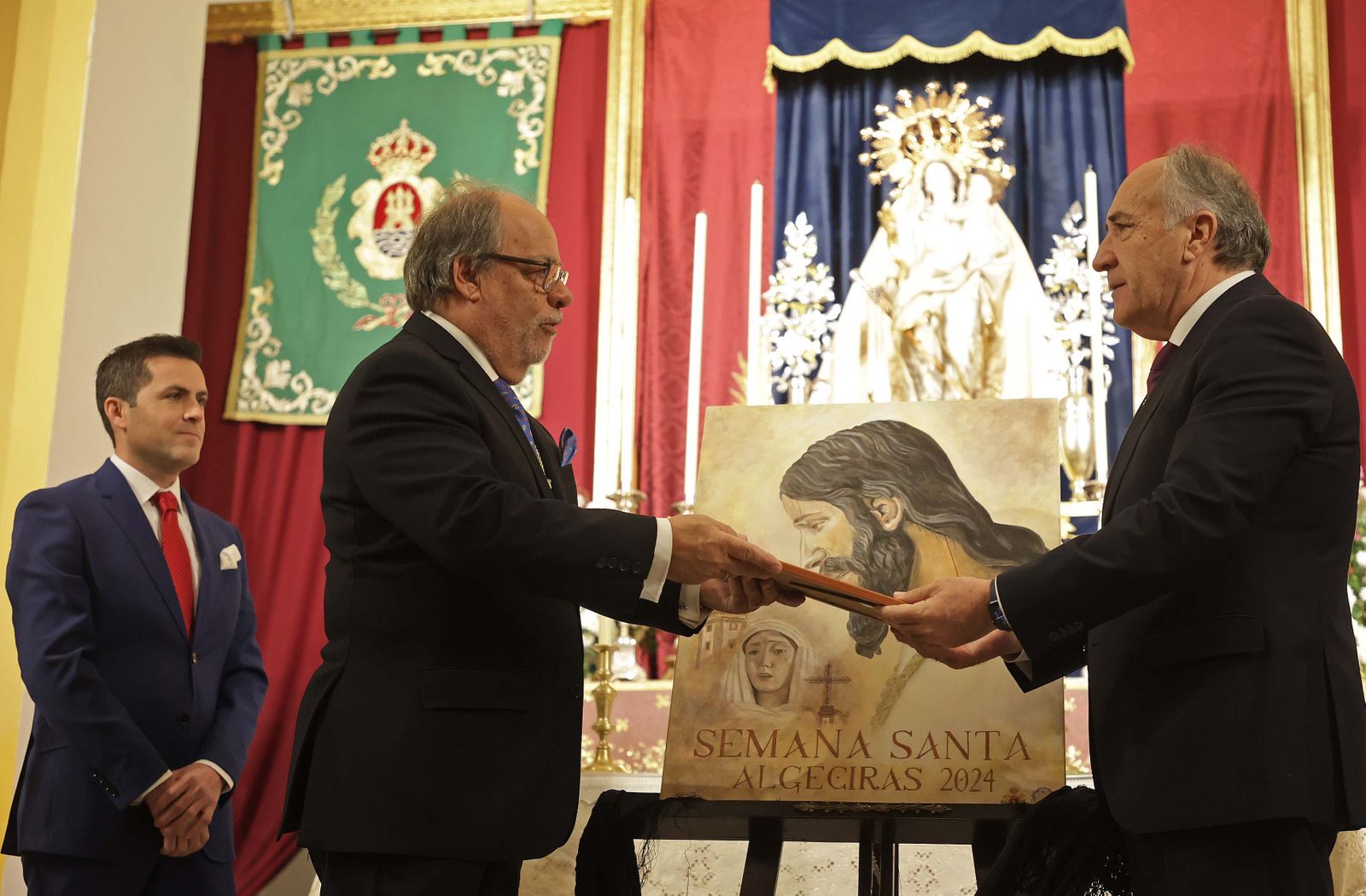 La presentación del cartel de la Semana Santa de Algeciras 2024, en imágenes