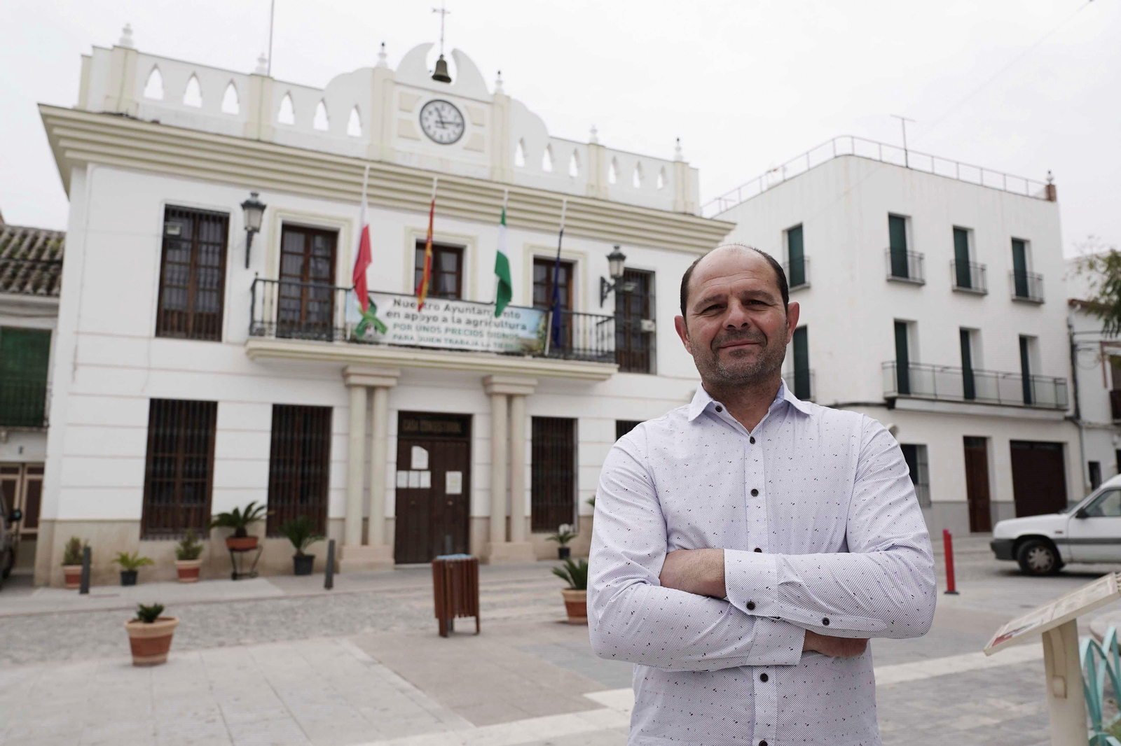 Miguel Ruz, alcalde de Montalbán.