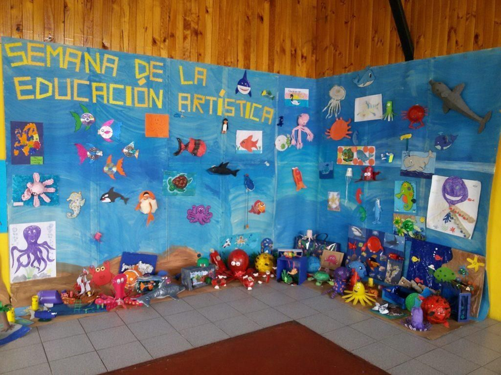 Semana de la Educación Artística en un colegio