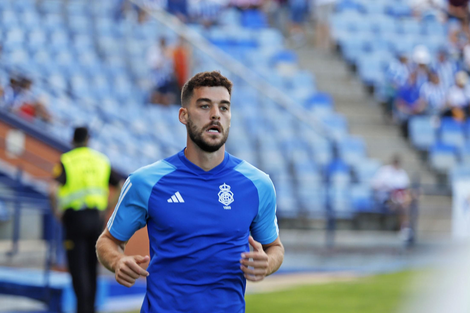 Imágenes del ambiente en el Recreativo de Huelva y Antequera CF