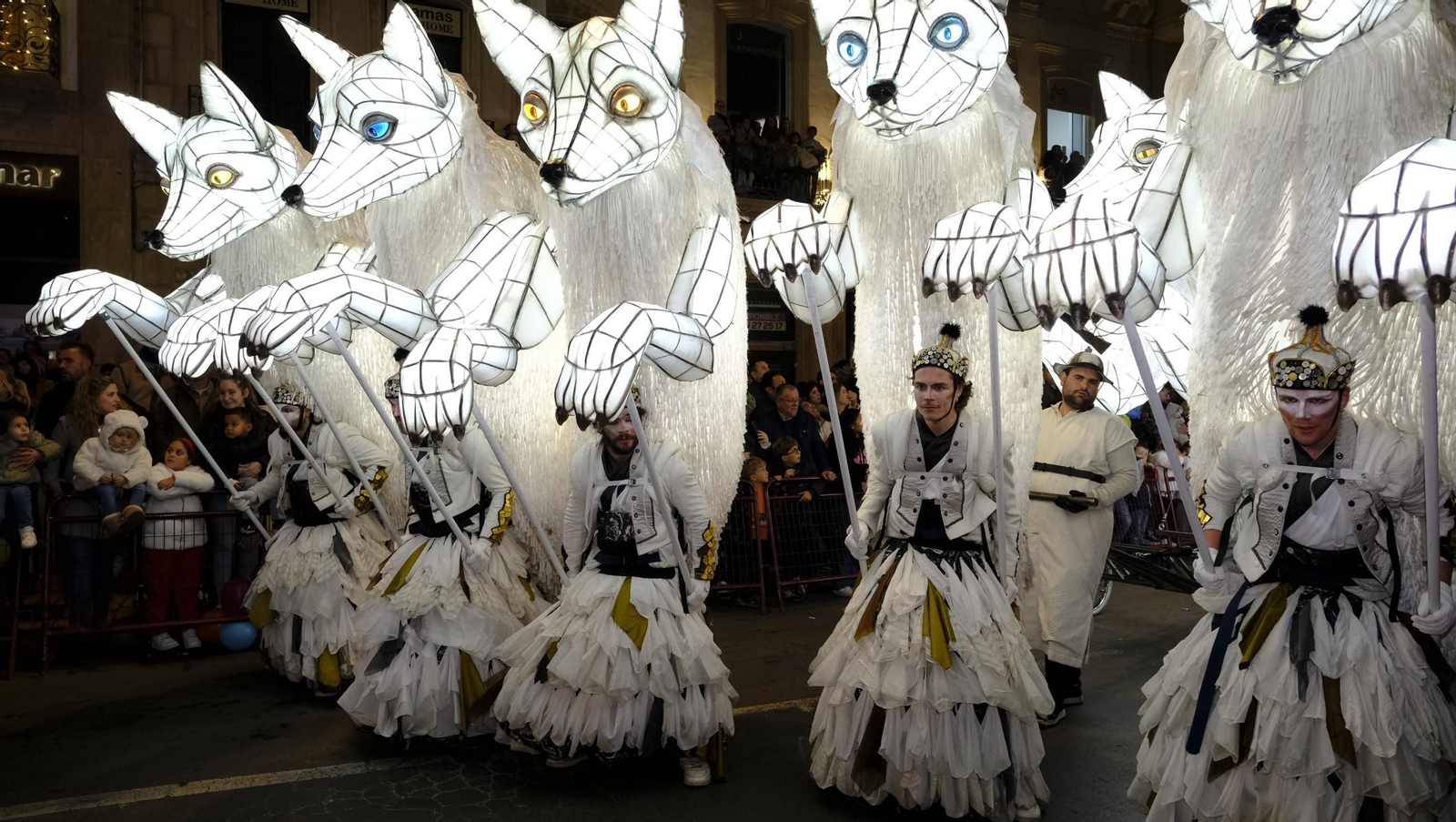 La Cabalgata de Reyes Magos de Almería, en imágenes