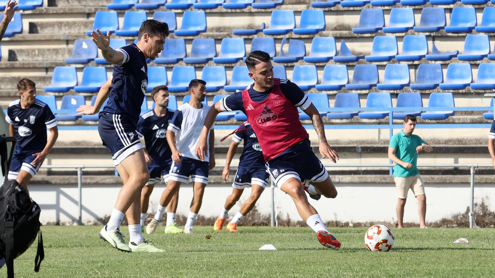 Primer entrenamiento del Xerez CD en el Pedro Garrido de Jerez