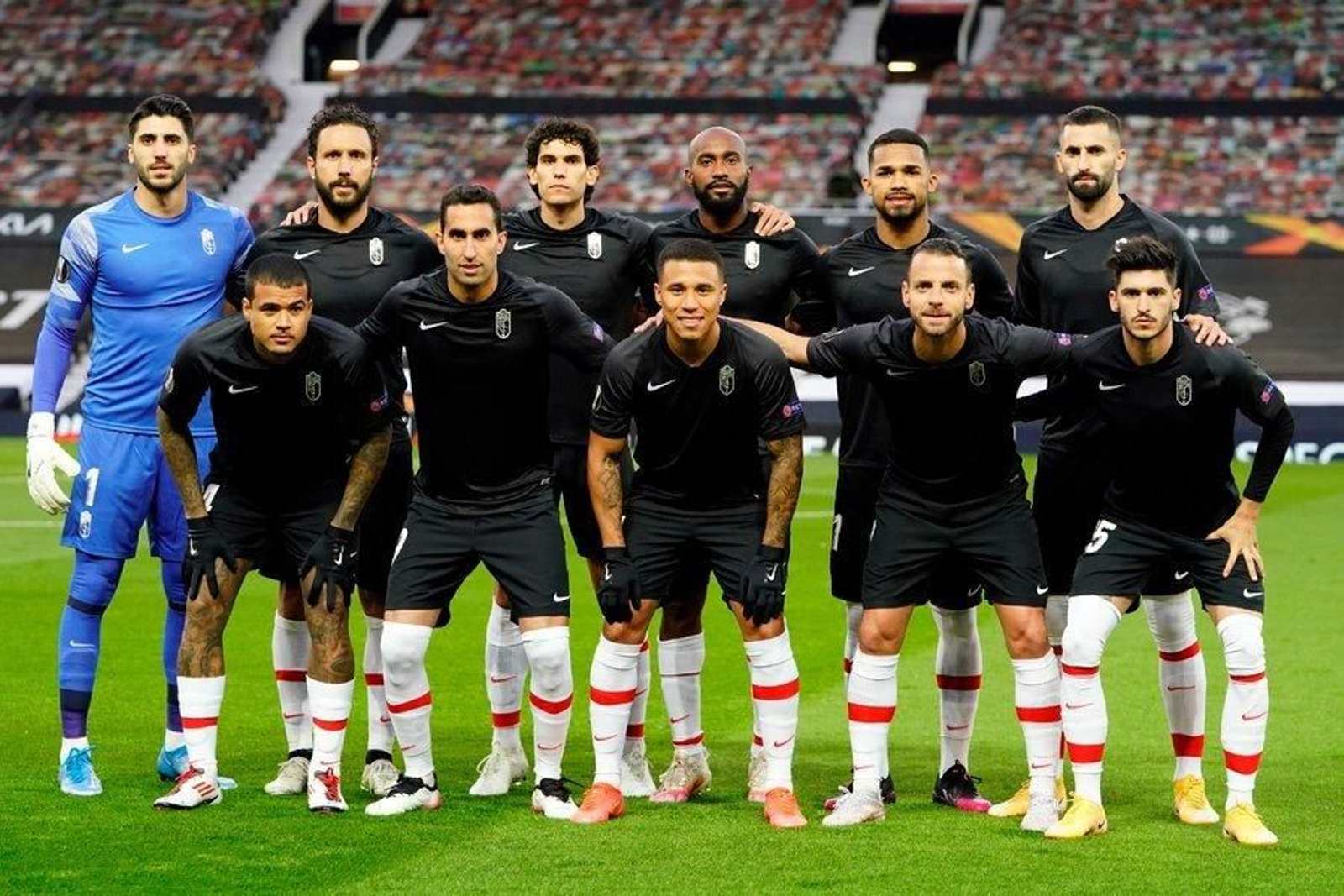 Este fue el once que jugó en Old Trafford ante el Manchester United.