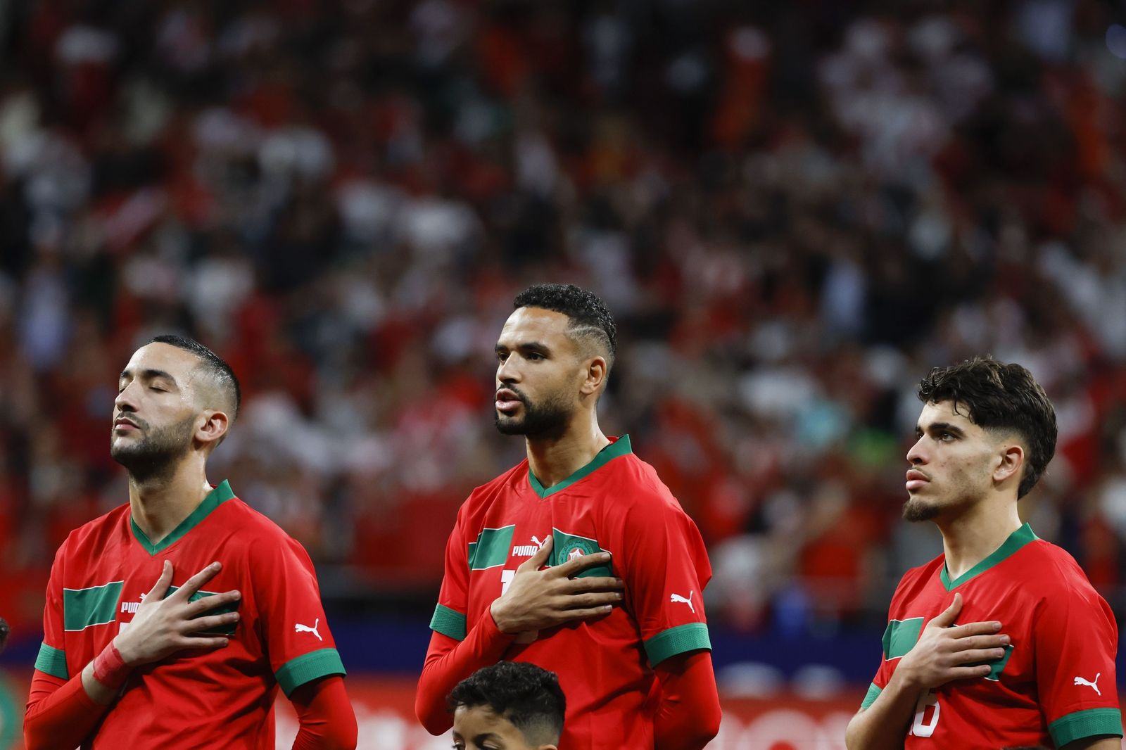 Las fotos del Marruecos - Perú en Madrid