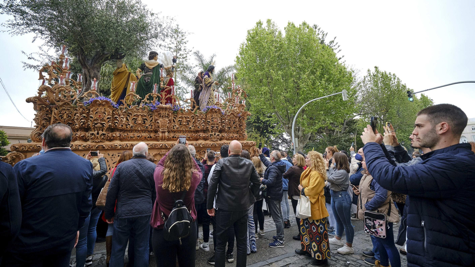 Cofradía del Prendimiento en la Semana Santa de Cádiz 2022