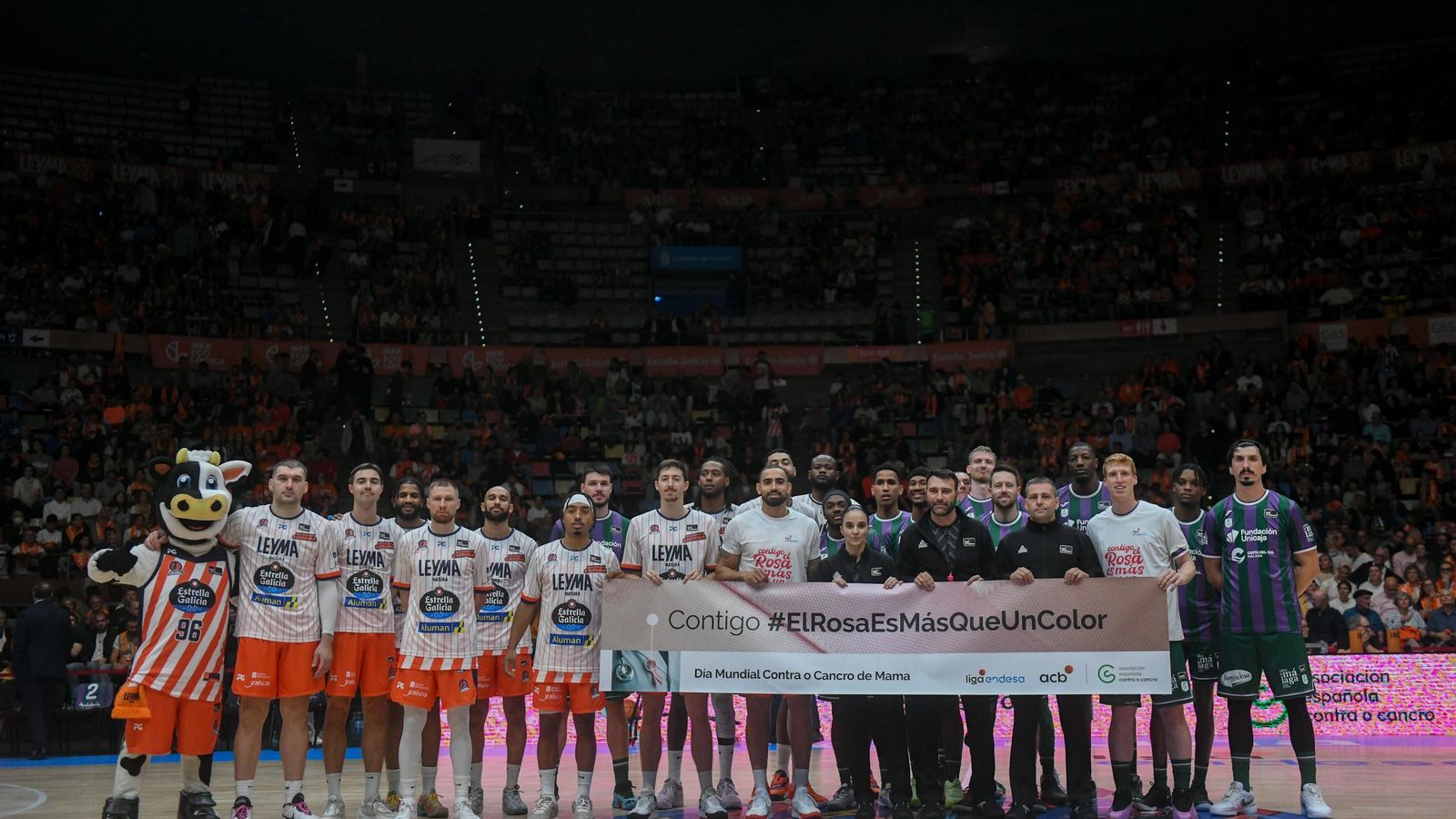 El Leyma Coruña-Unicaja, en fotos