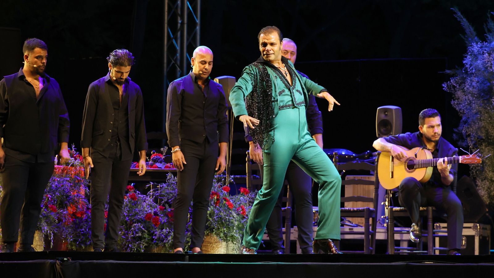 Fiesta de la Bulería Joven con Fernando Jiménez en 'Santiago, Alfa y Compás'