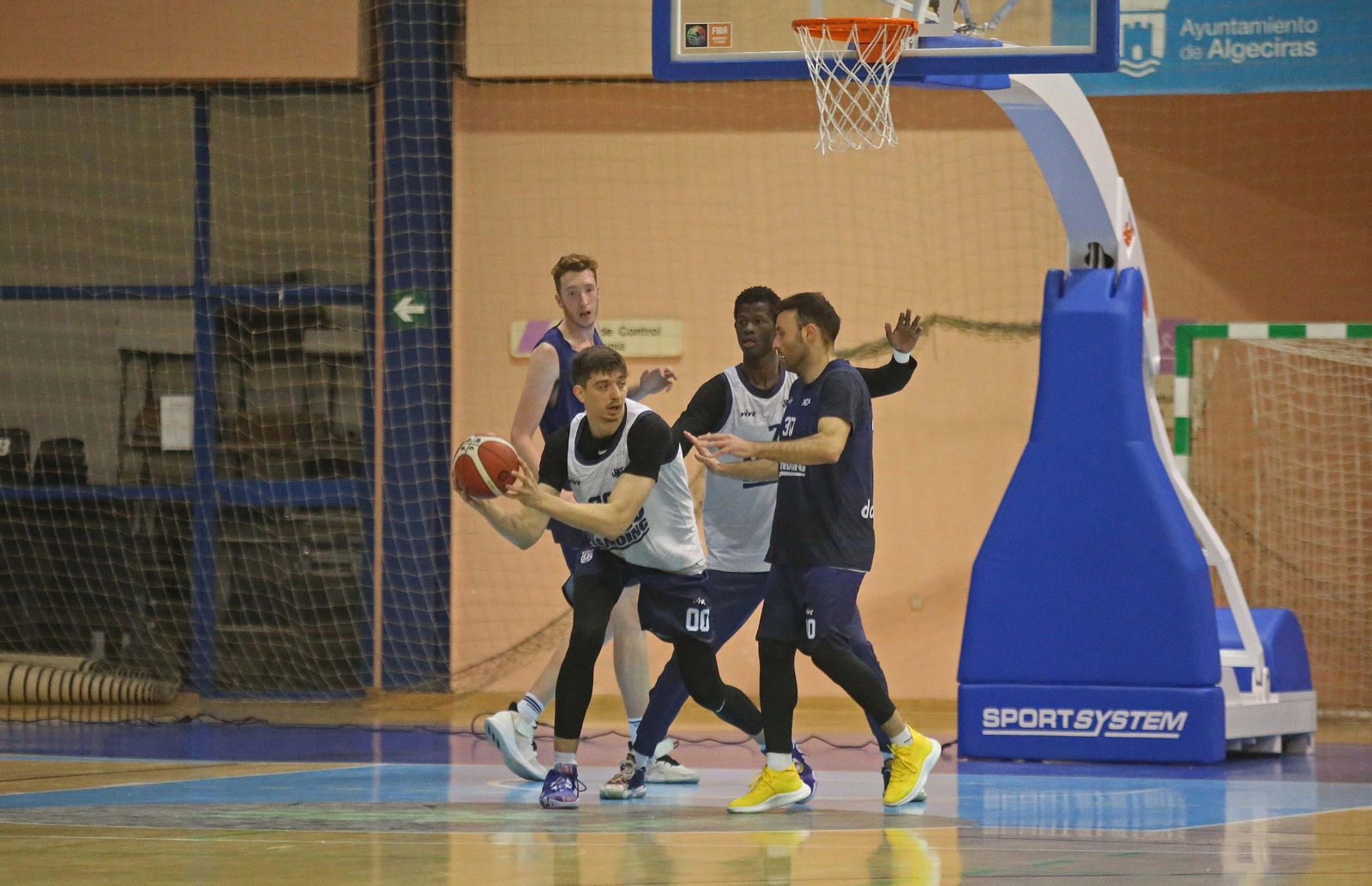 Fotos del entrenamiento de Udea