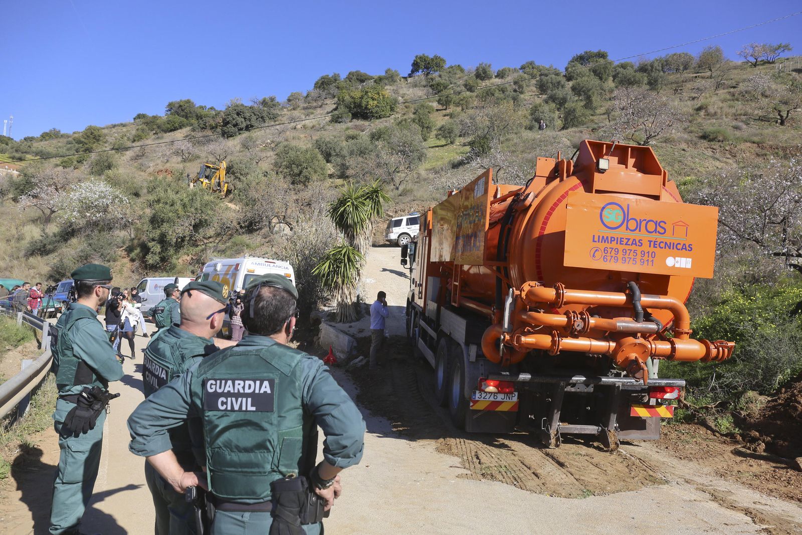 Zona en la que se están llevando a cabo las labores de rescate.