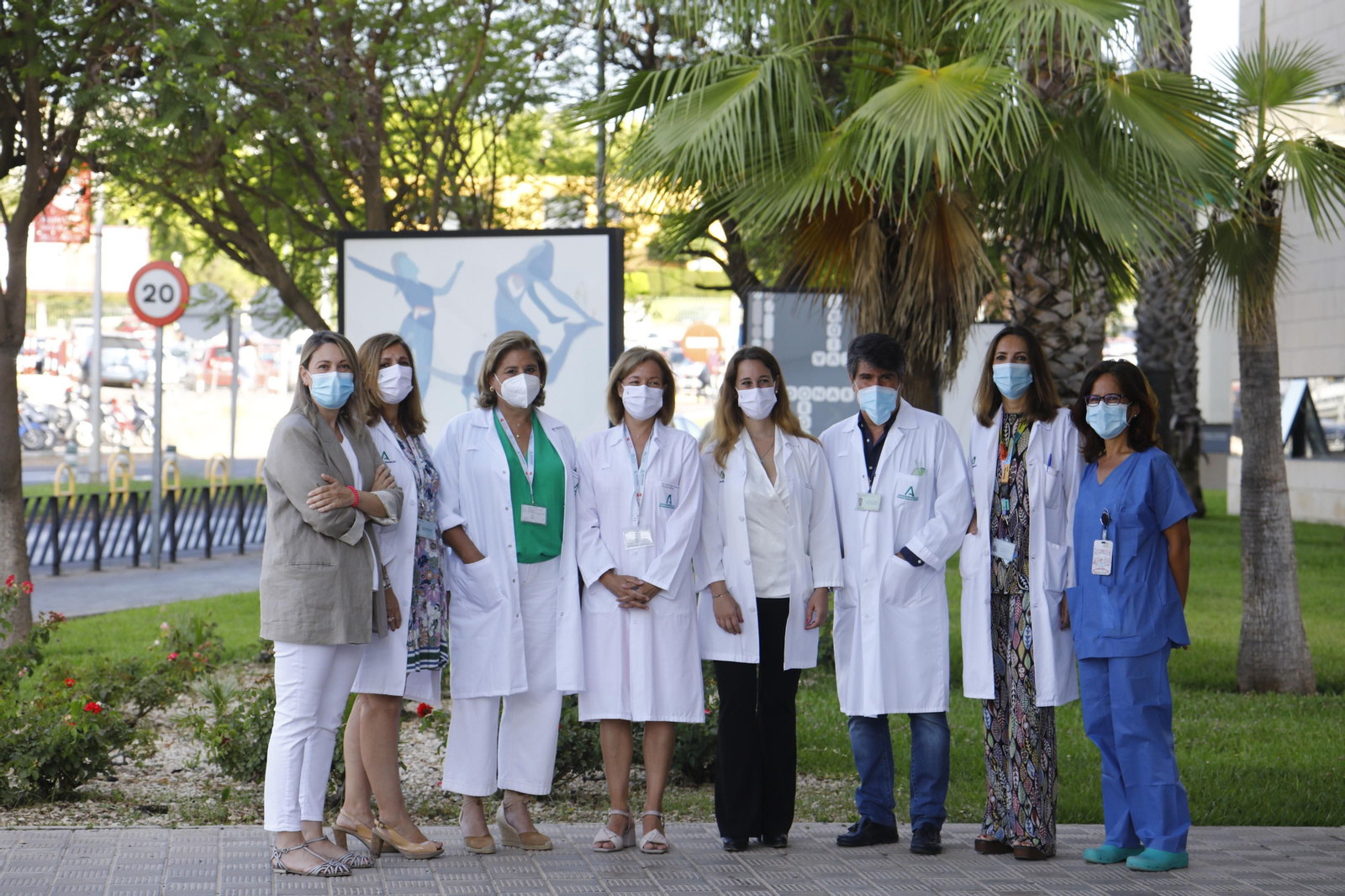 Equipos de profesionales de Cirugía Pediátrica en Reina Sofía.