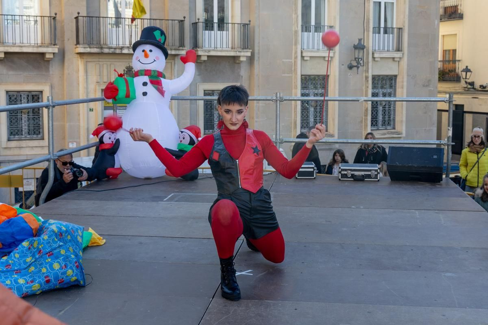 Fiesta infantil de Nochevieja en la Plaza de Santa María