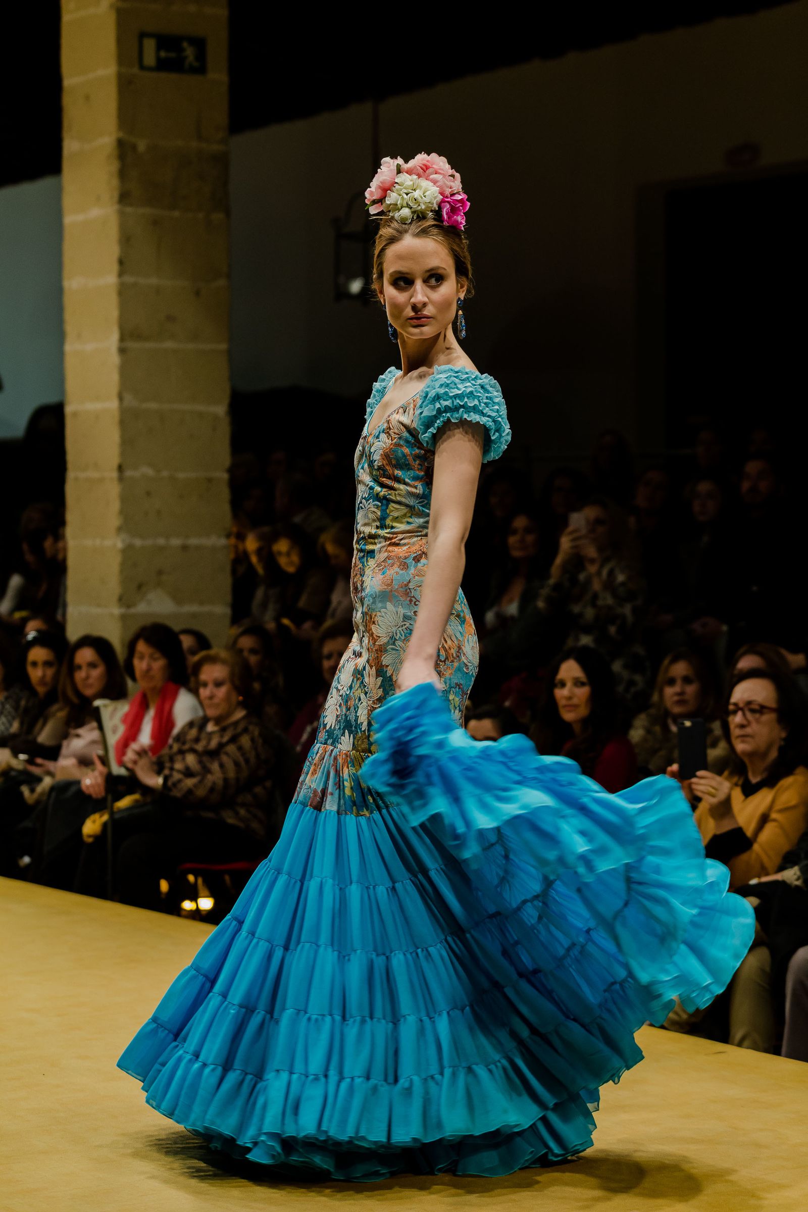 Pasarela Flamenca Jerez 2019: Amparo Maciá, fotos del desfile