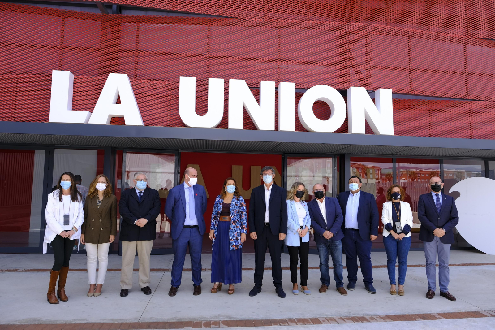 Fotogalería inauguración planta La Unión Nice en Adra.