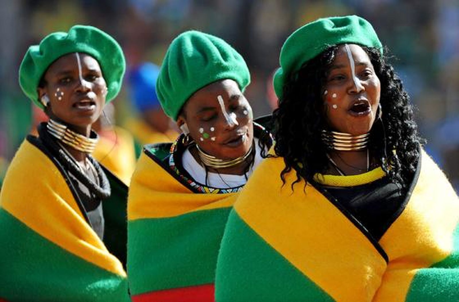 Una fiesta de música y color abre oficialmente el Mundial de Sudáfrica 2010.

Foto: Efe