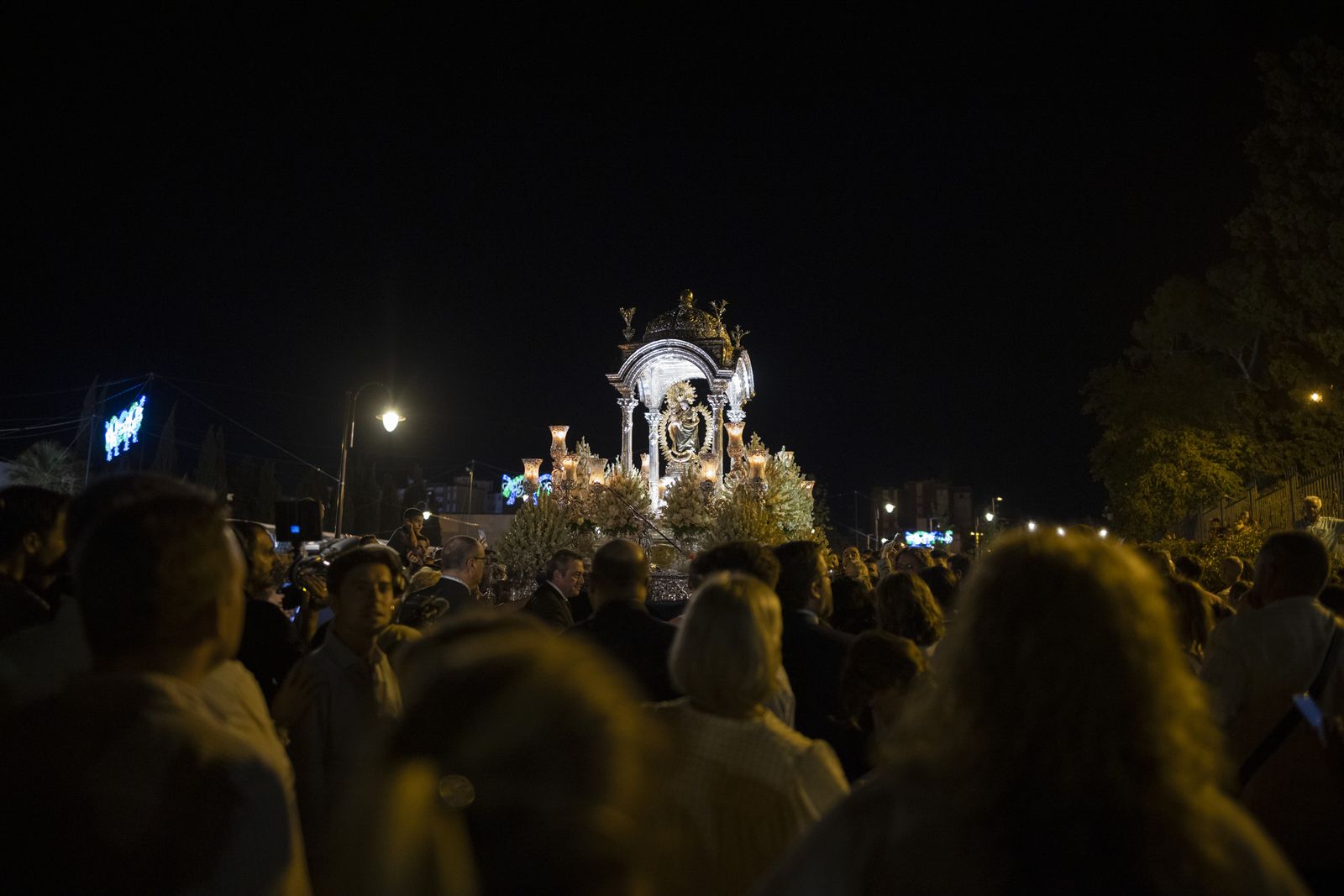 Imágenes de la recogida de la Virgen de la Cinta 2022