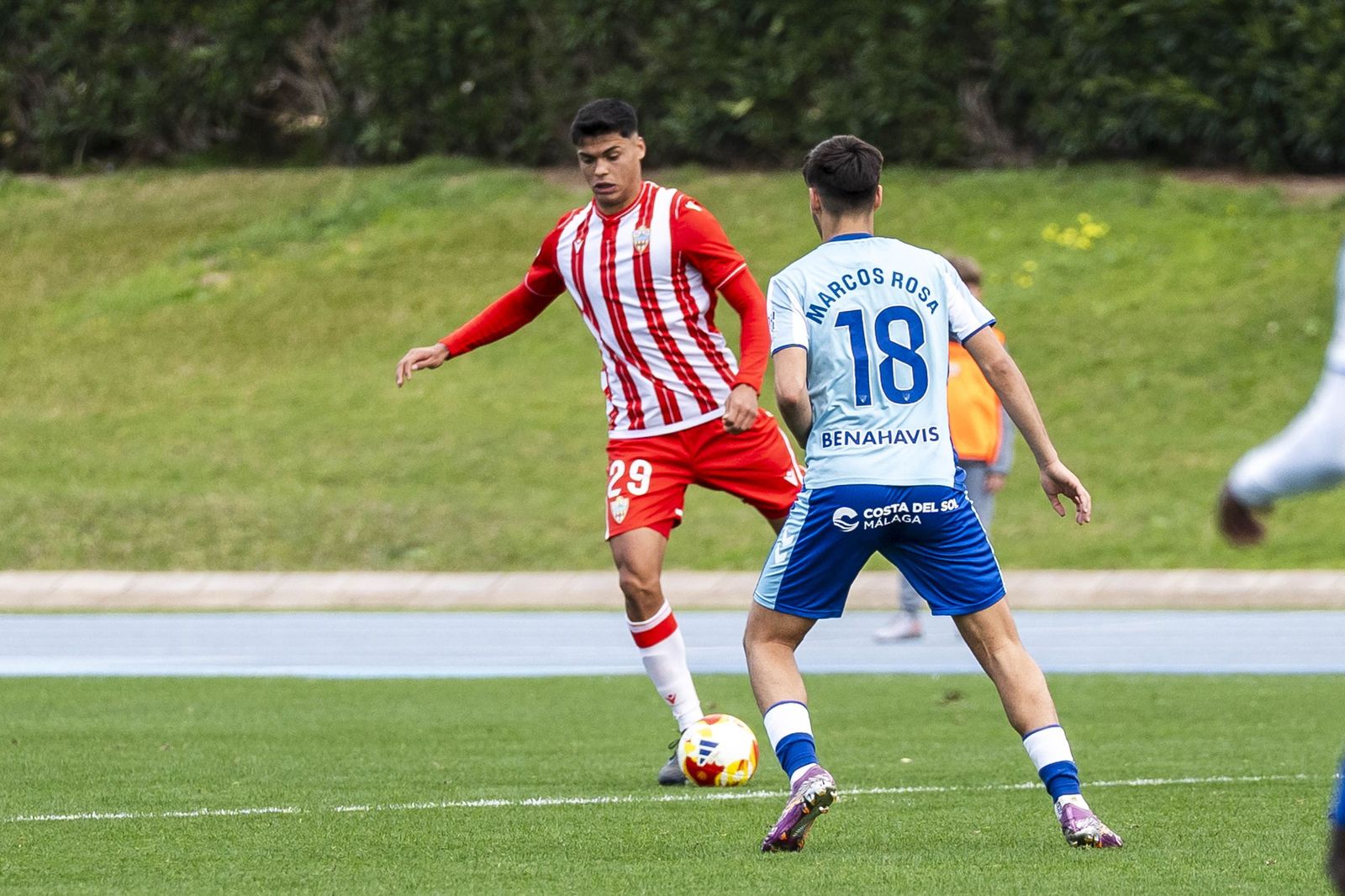 Las imágenes del Almería B y Atlético Malagueño en el Anexo de los Juegos Mediterráneos