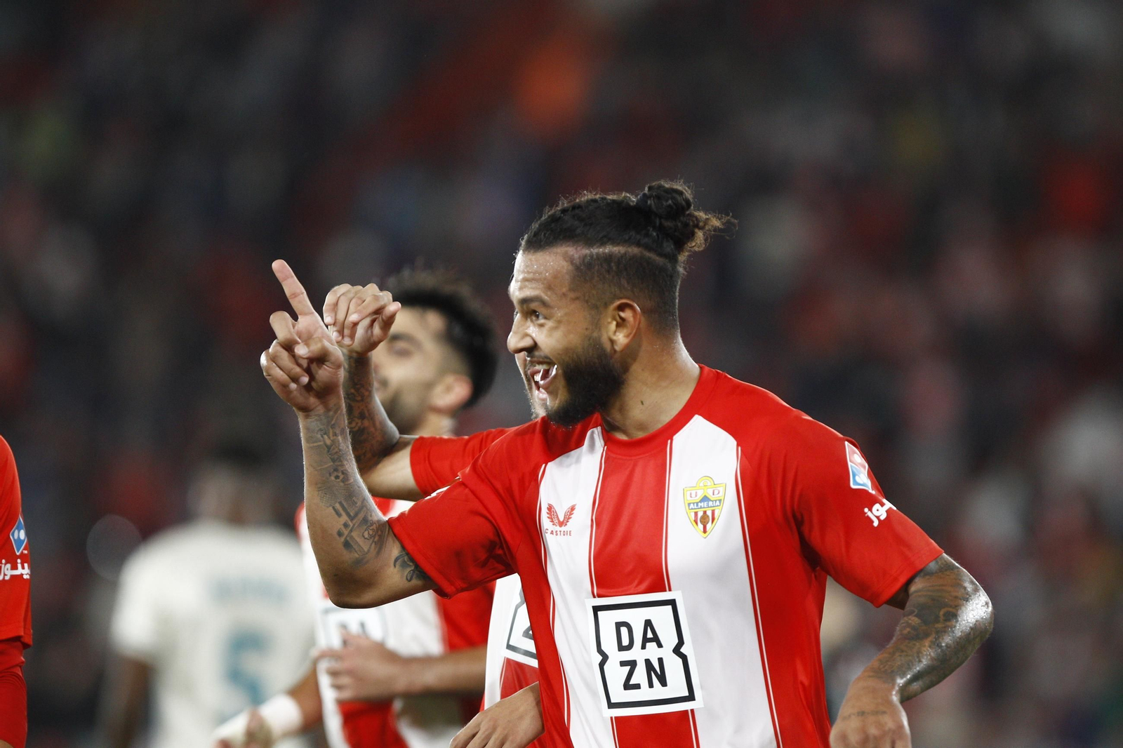 Las mejores imágenes del partido de fútbol U.D. Almería-Córdoba C.F.