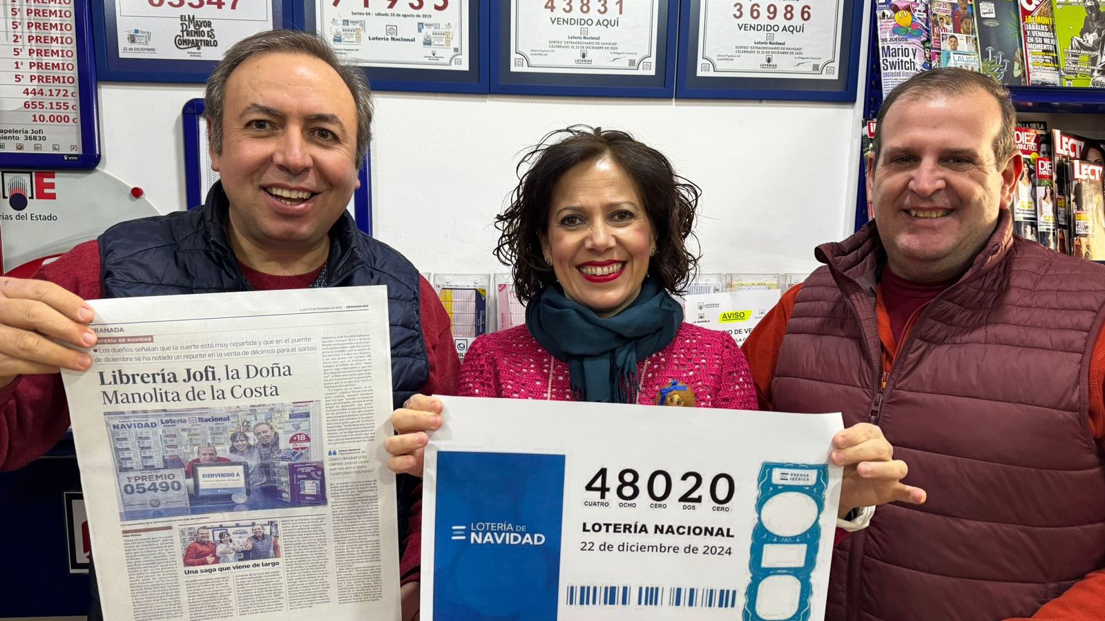 La Librería Jofi repite un año más su suerte