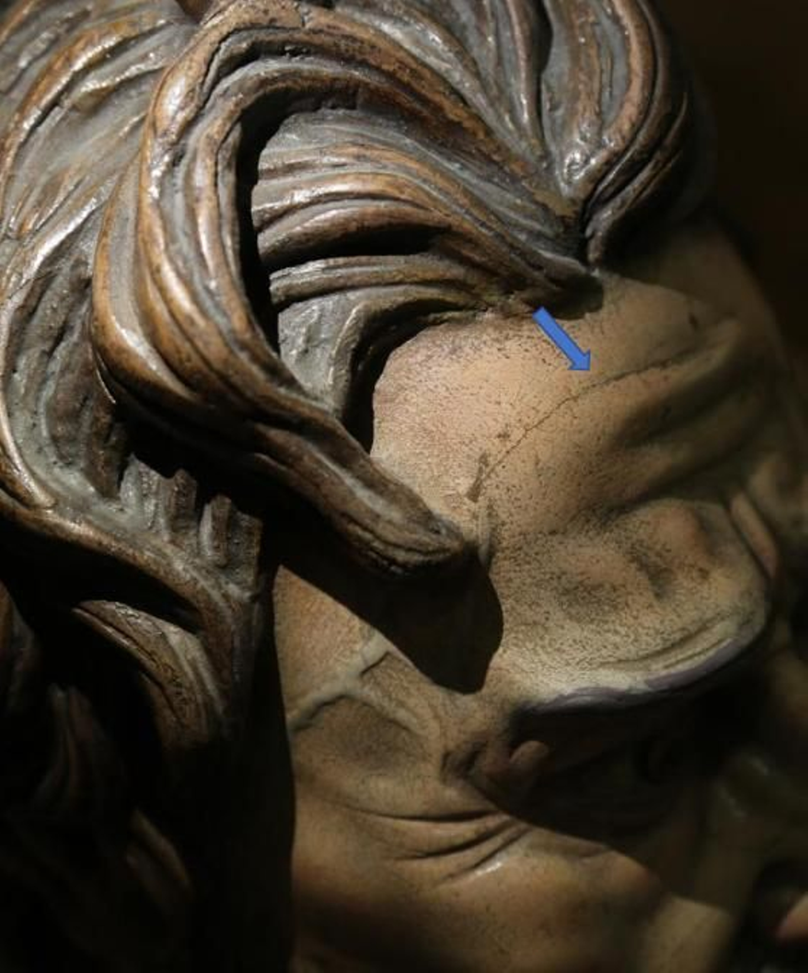 Ensamble de la mascarilla de Judas Iscariote