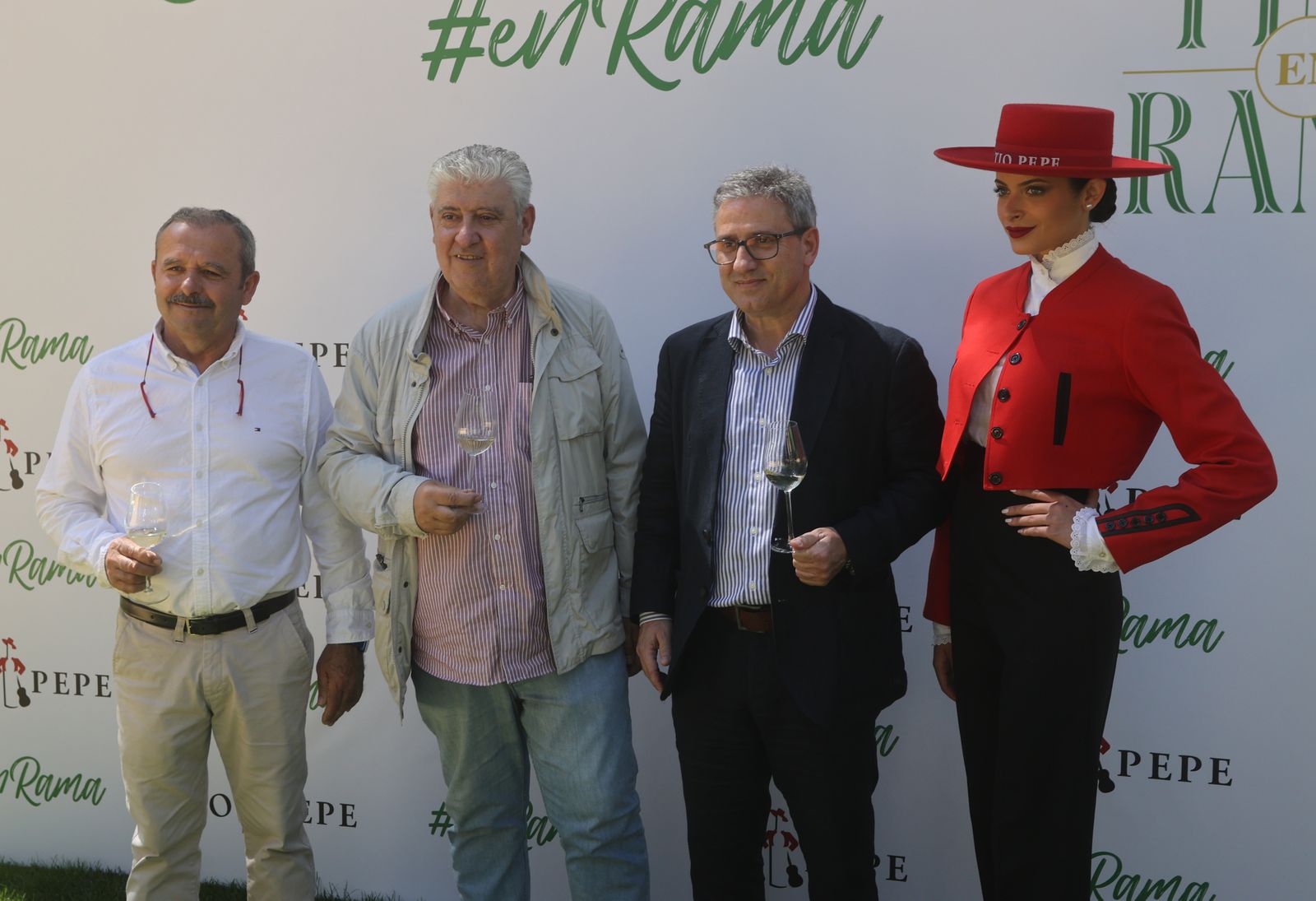 Presentación de la saca de Tío Pepe en Rama