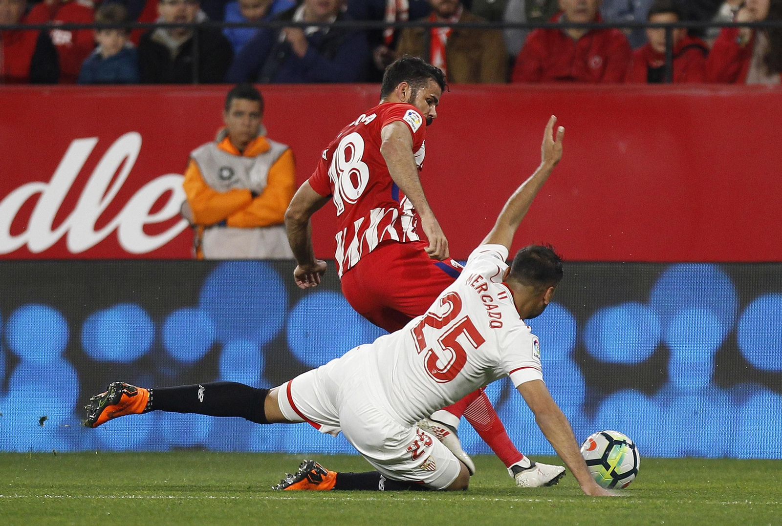 Las imágenes del Sevilla-Atlético de Madrid