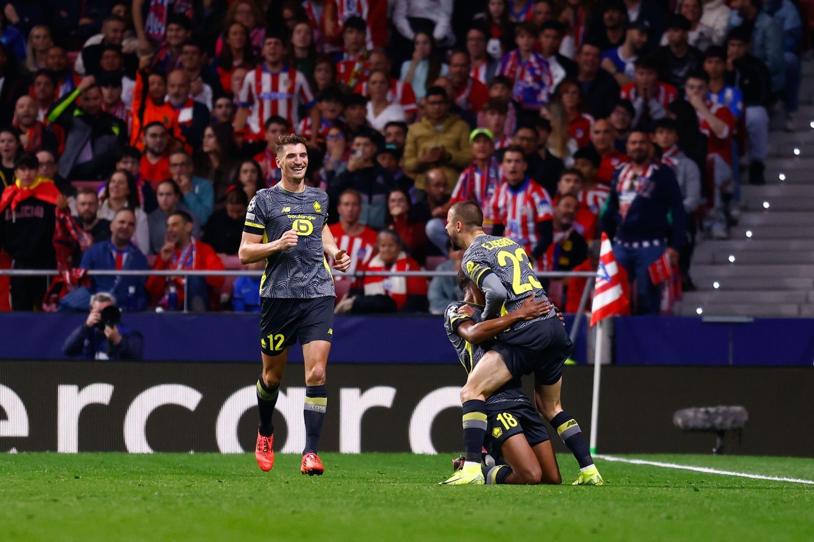 Las mejores imágenes del Atlético de Madrid en su duelo contra el Lille