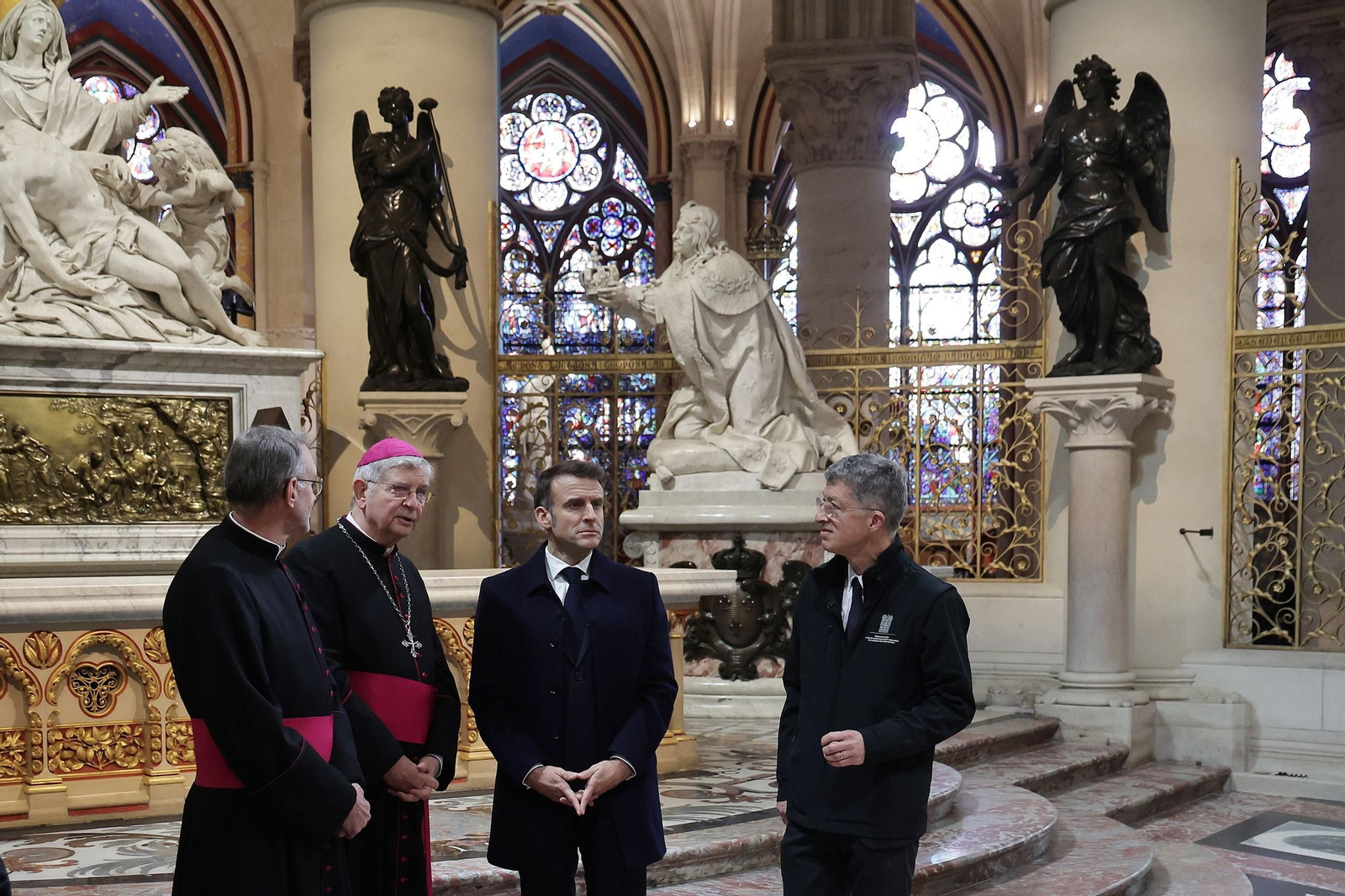 Así es el nuevo interior de Notre Dame tras la restauración Así es el nuevo interior de Notre Dame tras la restauración