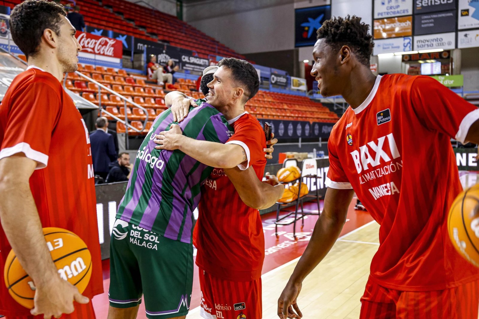 El Baxi Manresa-Unicaja, en fotos