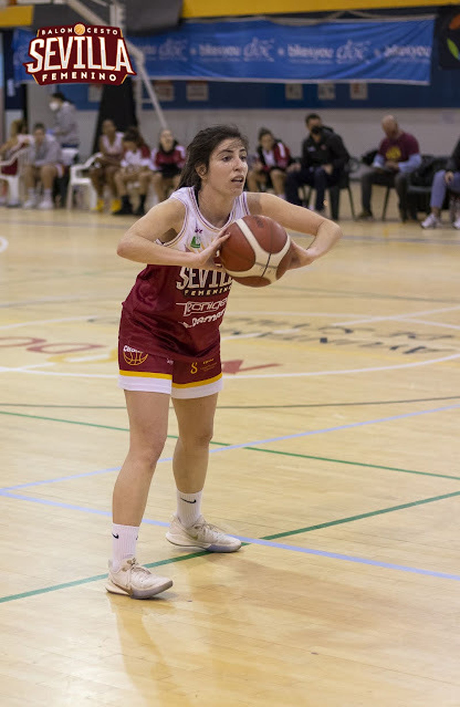 Una imagen de archivo de un partido del Beiman Baloncesto Sevilla Femenino.