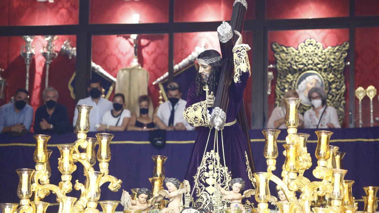 El Rico en la procesión Magna de Málaga El Rico en la procesión Magna de Málaga