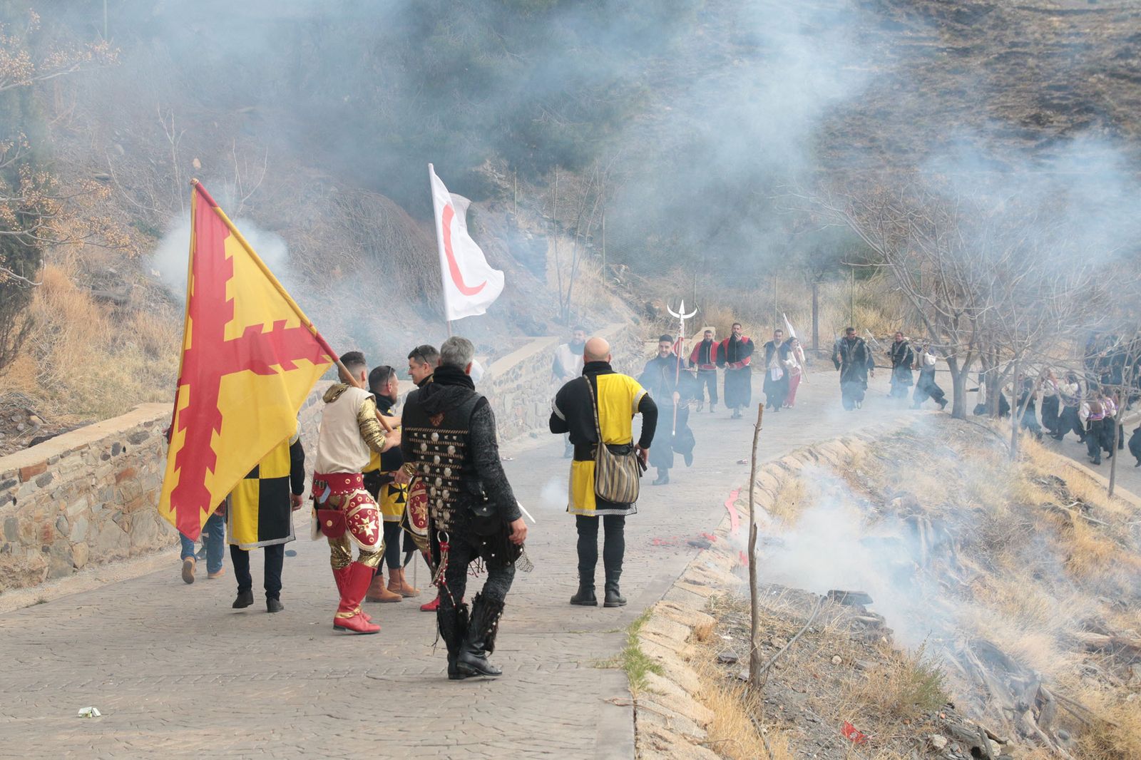Los Moros y Cristianos de Gérgal se enfrentan en las fiestas de San Sebastián