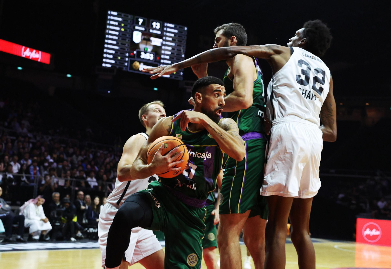 Final de la Copa Intercontinental ante el NBA G-League United.