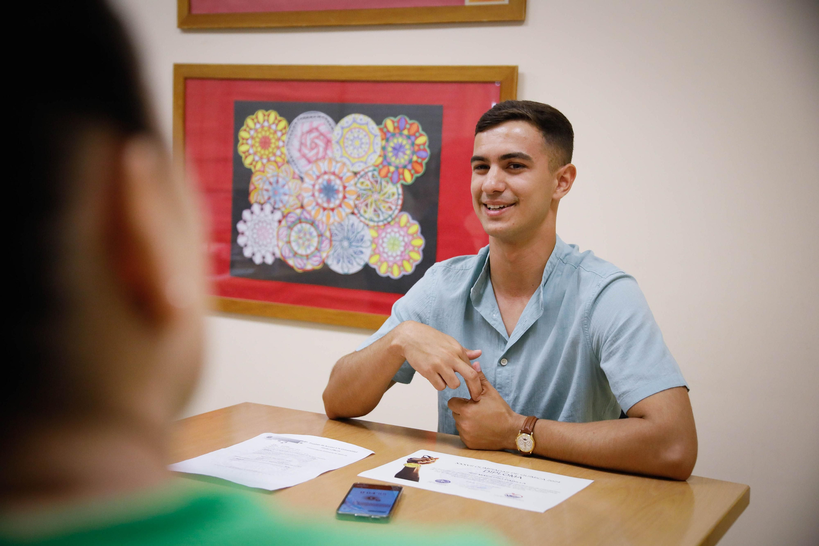 Un alumno del IES Maestro Padilla, máxima nota en la selectividad, en imágenes