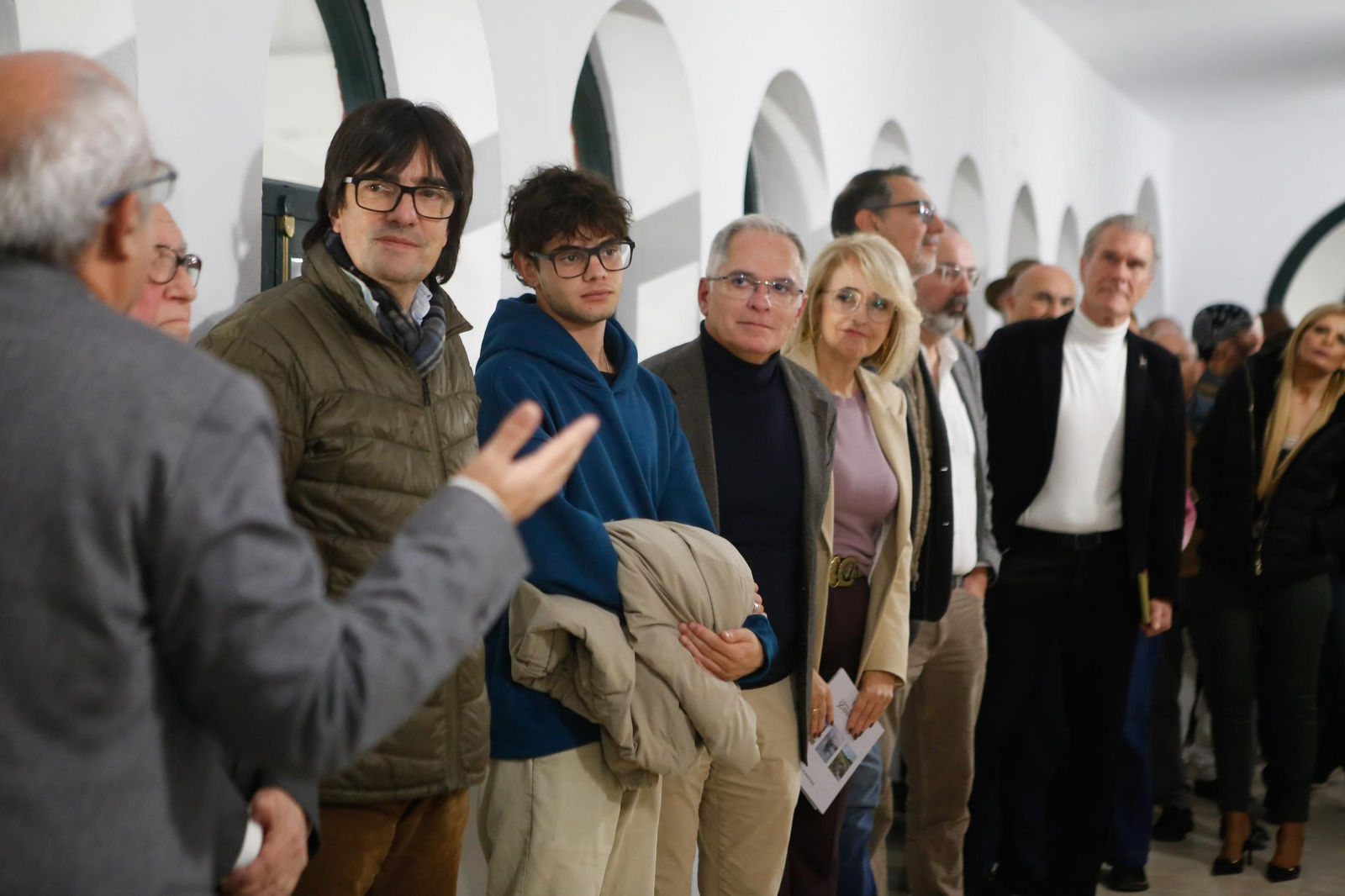 Las fotos de la inauguración de la exposición por el 50 aniversario de Tria 75