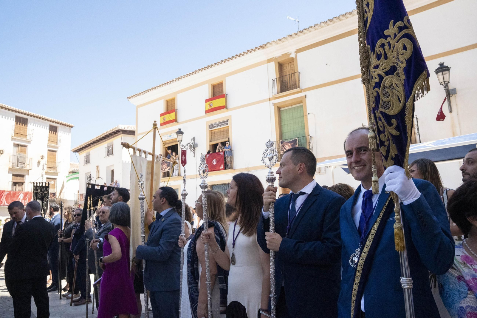 Eucaristía y procesión de Exaltación de la Cruz en la localidad de Vélez-Rubio
