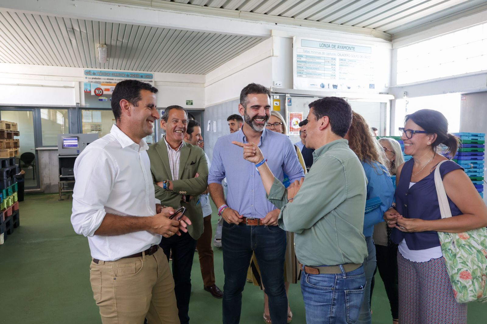 Visita del coordinador regional de Sostenibilidad, Medio Ambiente y Economía Azul, Ramón Fernández-Pacheco a Ayamonte.