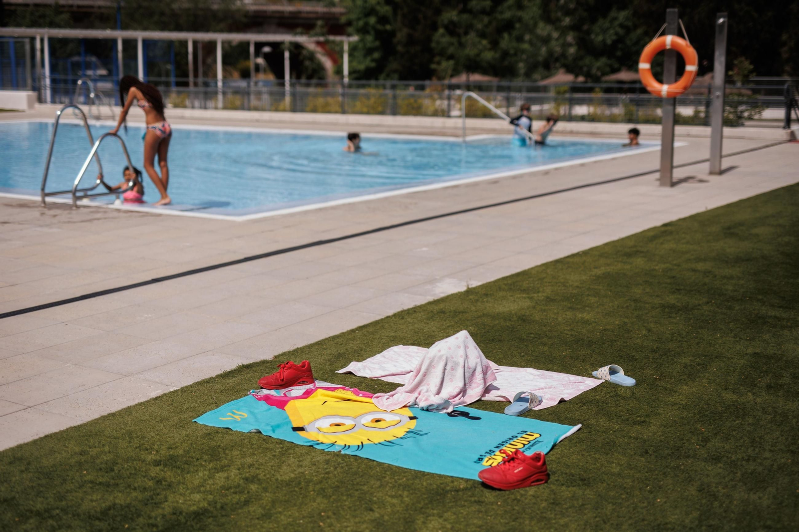 Imagen de archivo de una piscina municipal
