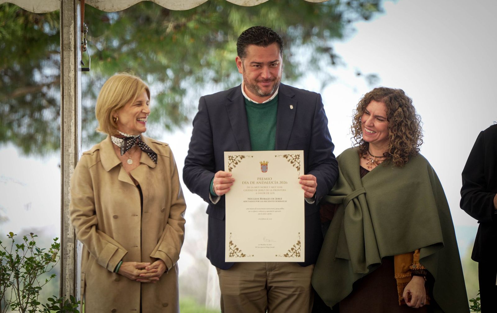 Imágenes de la entrega de Premios de Andalucía a los Núcleos Rurales de Jerez