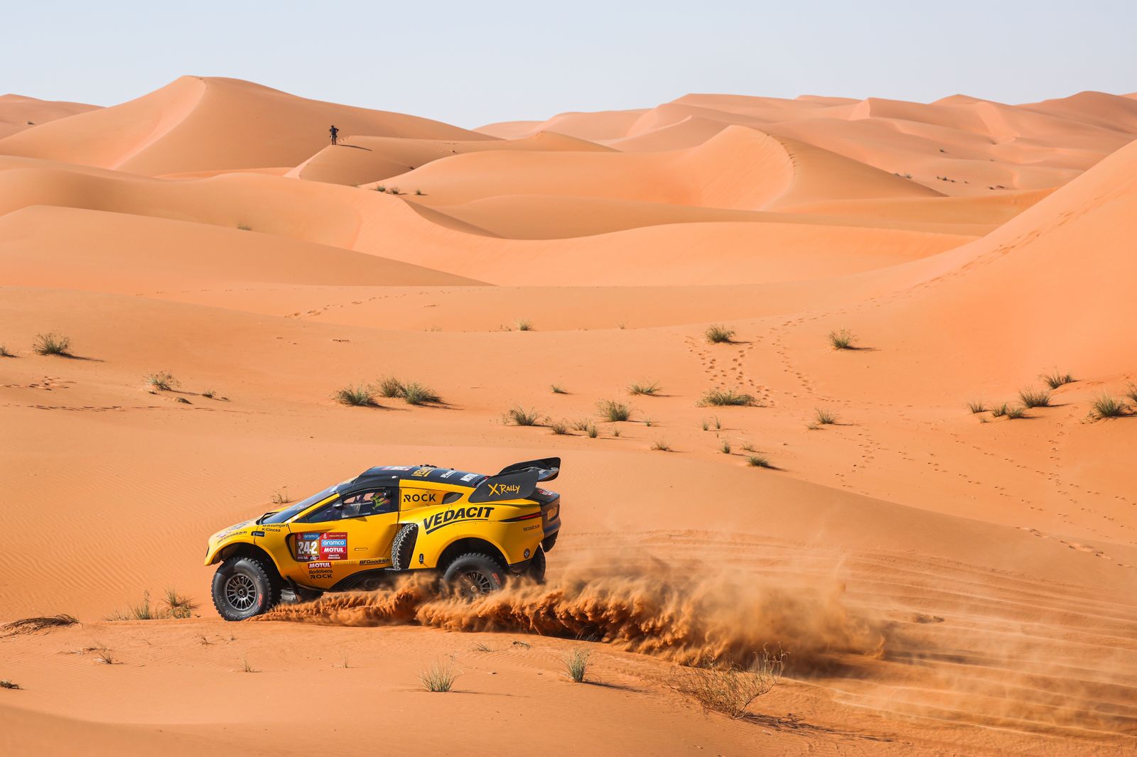 Las mejores fotos del Dakar por las dunas