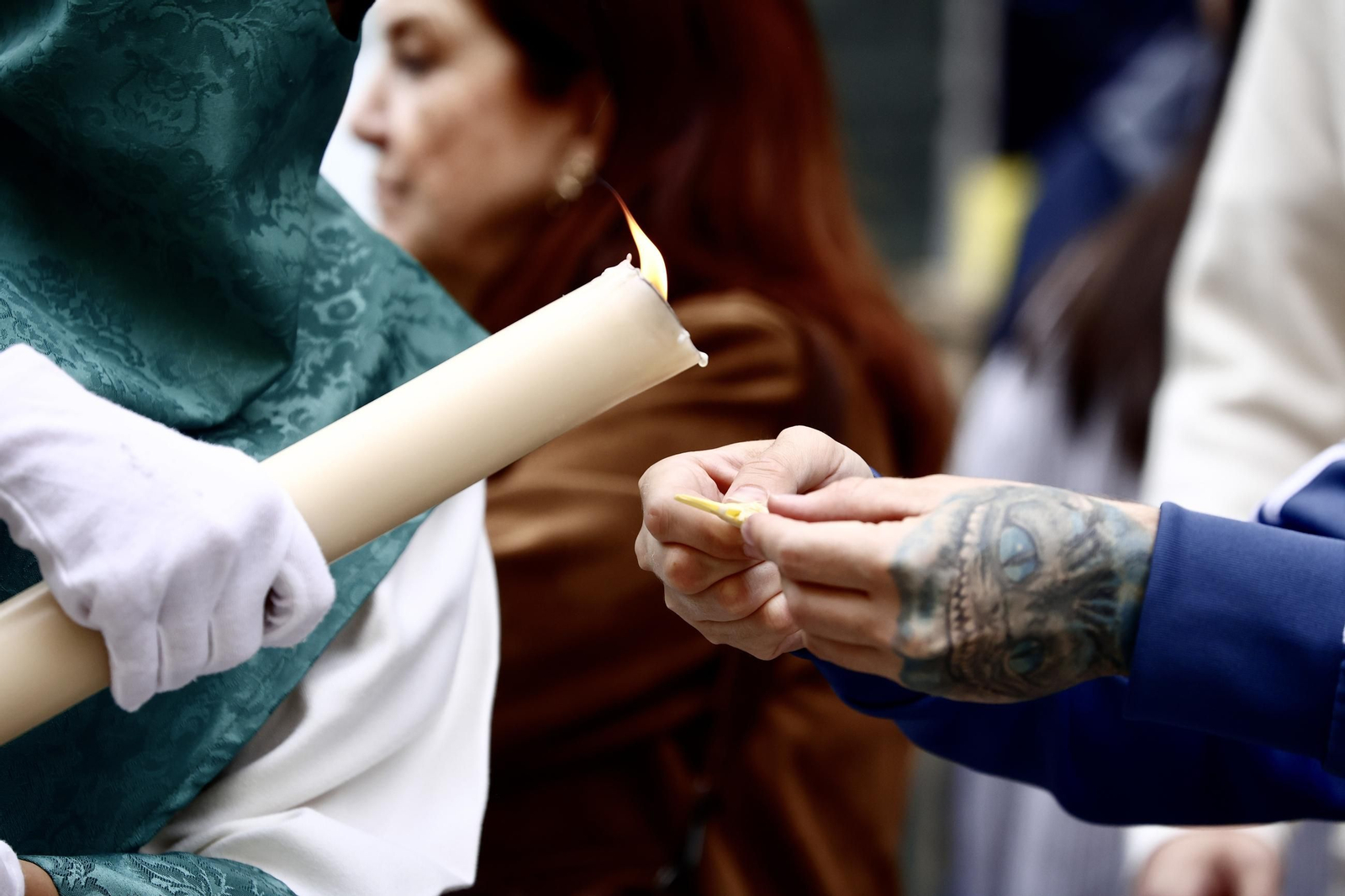La Pollinica el Domingo de Ramos en Málaga, en imágenes