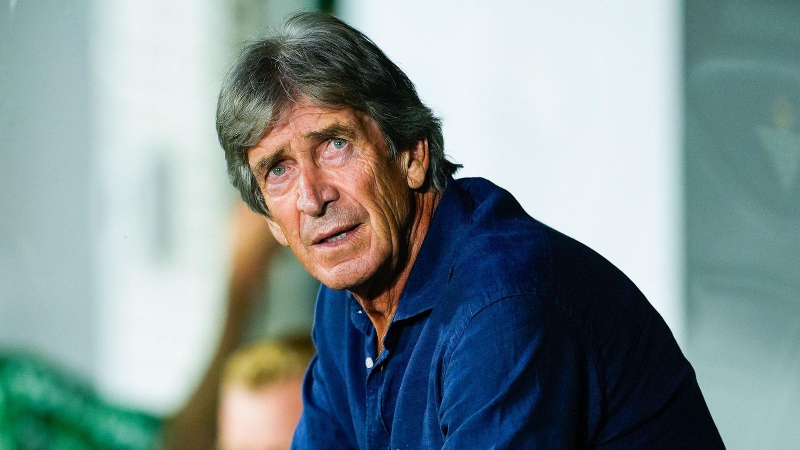 Manuel Pellegrini en el partido ante el CD Leganés