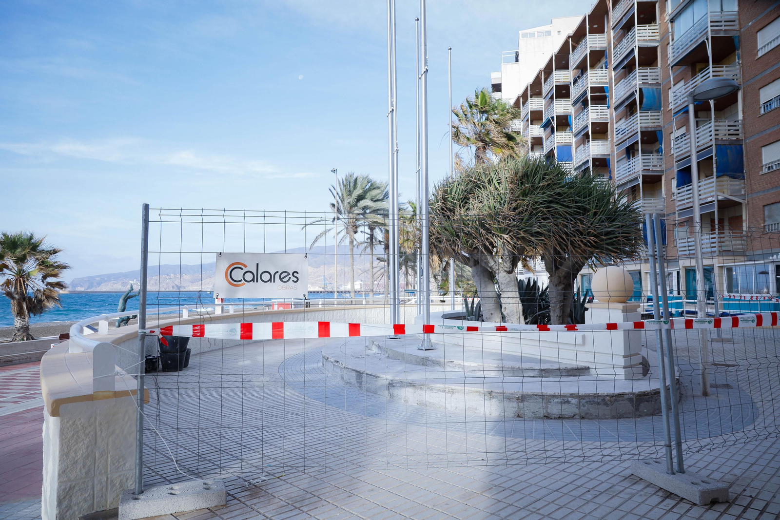 Imágenes de las calles en obras