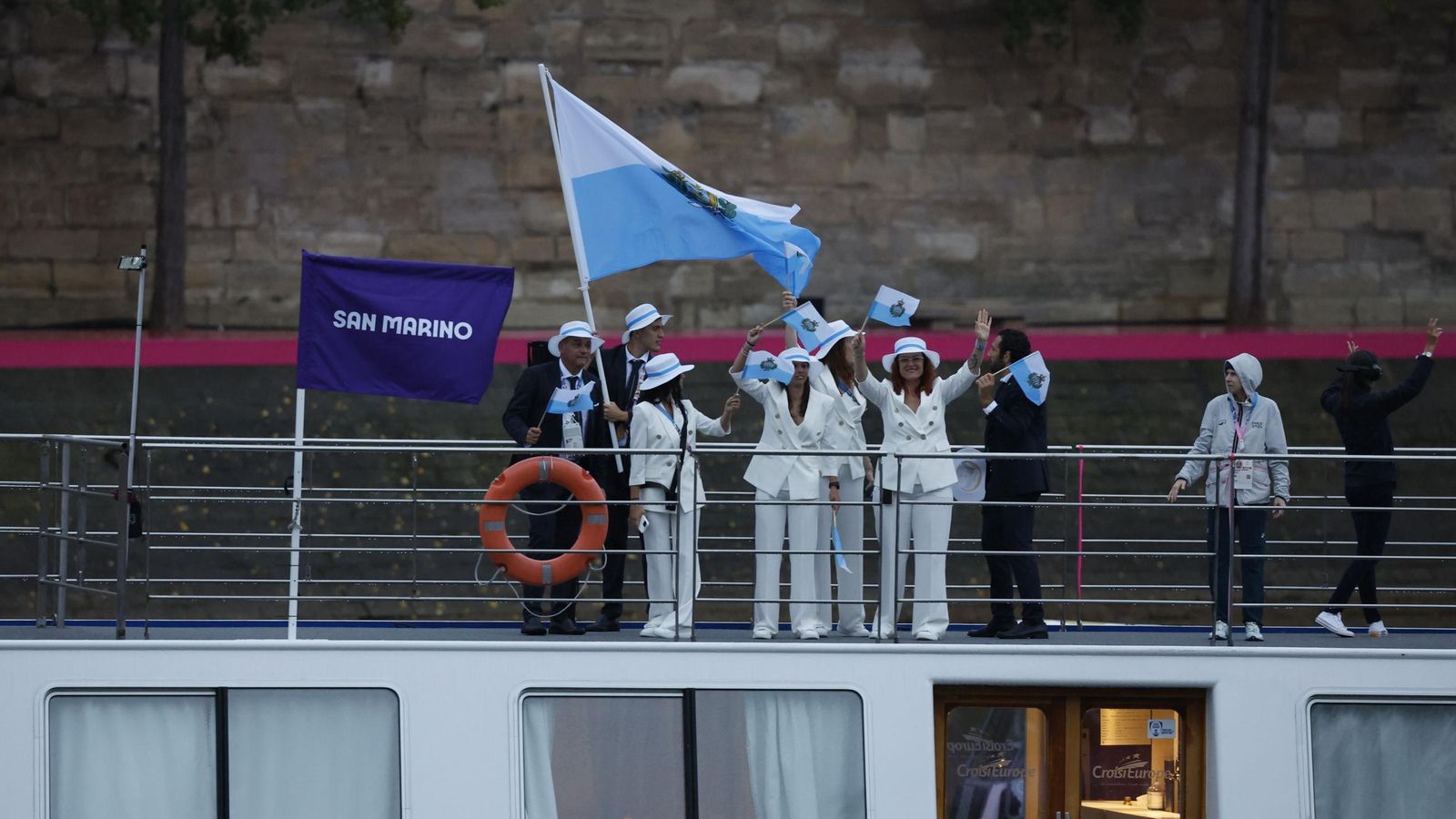Las fotos de la ceremonia de inauguración de los Juegos Olímpicos de París 2024