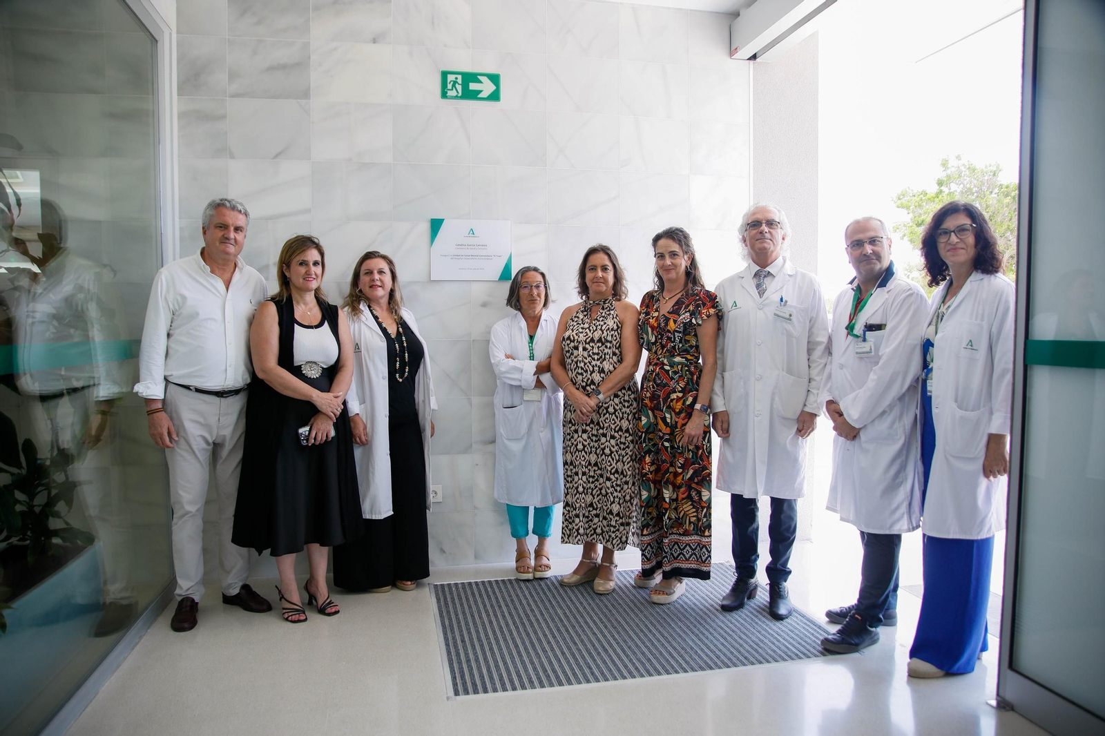 Acompañada de las autoridades locales, Catalina García inaugura la nueva Unidad de Salud Mental que atenderá a una población de más de 92.000 personas en Almería