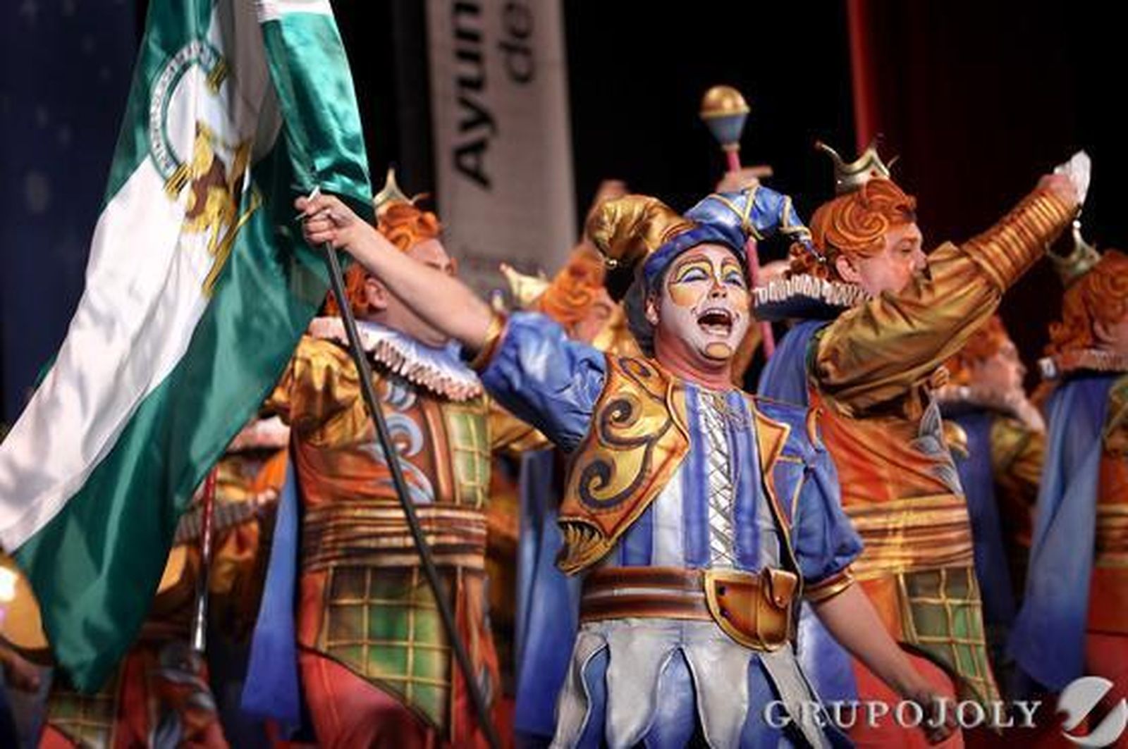 Comparsa 'El rey burlón'  Foto: Jesus Marin