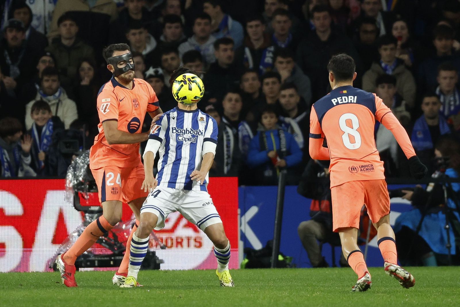 Las fotos de la derrota del Barcelona contra la Real Sociedad