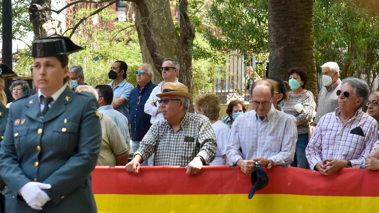 Las fotos del acto del 178 aniversario de la fundación  de la Guardia Civil